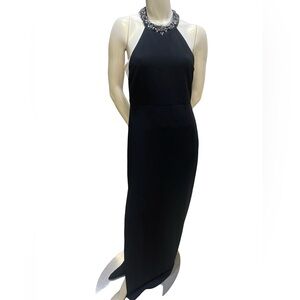 BCBGMaxAzria Black Backless Dress
